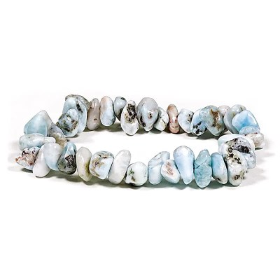 Larimar bracelet chips17